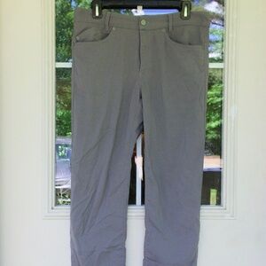 Outlier NYC Slim Dungarees Plum Slate 32" Workcloth Schoeller Canvas